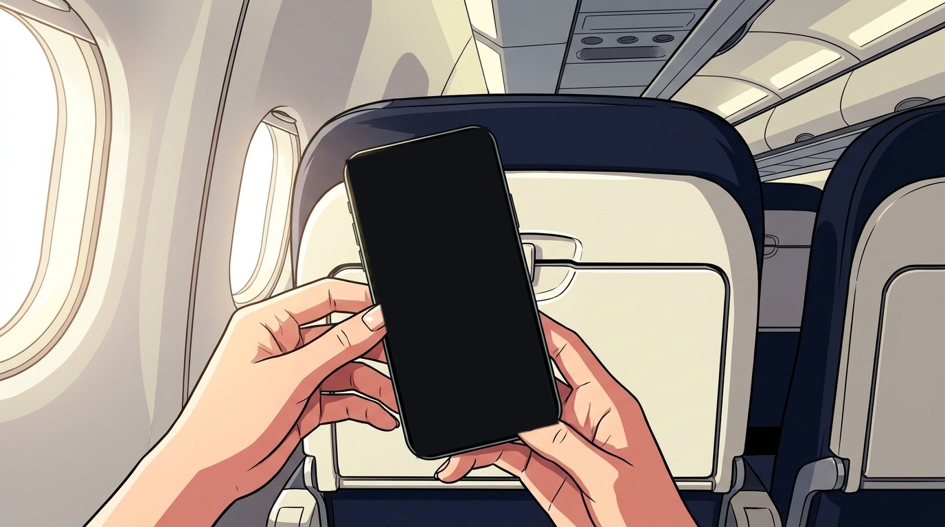 機内の様子